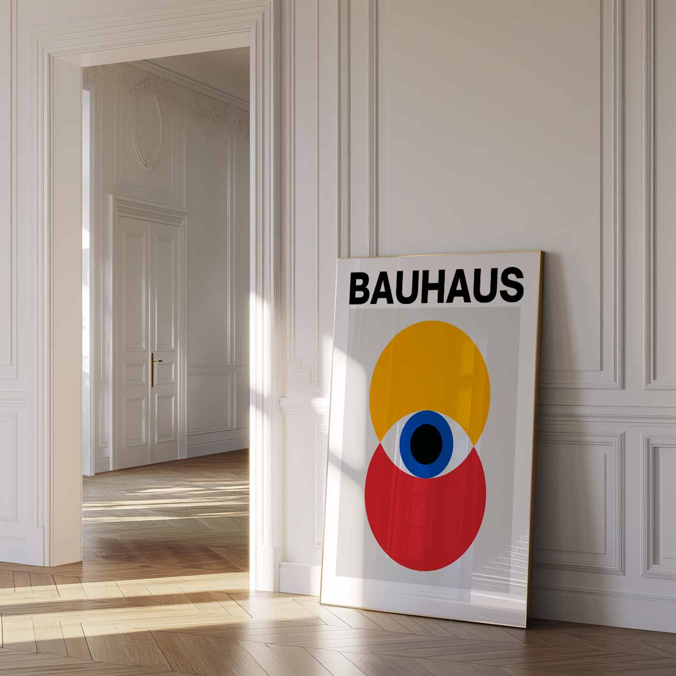 Bauhaus Geometrische Kunstposter