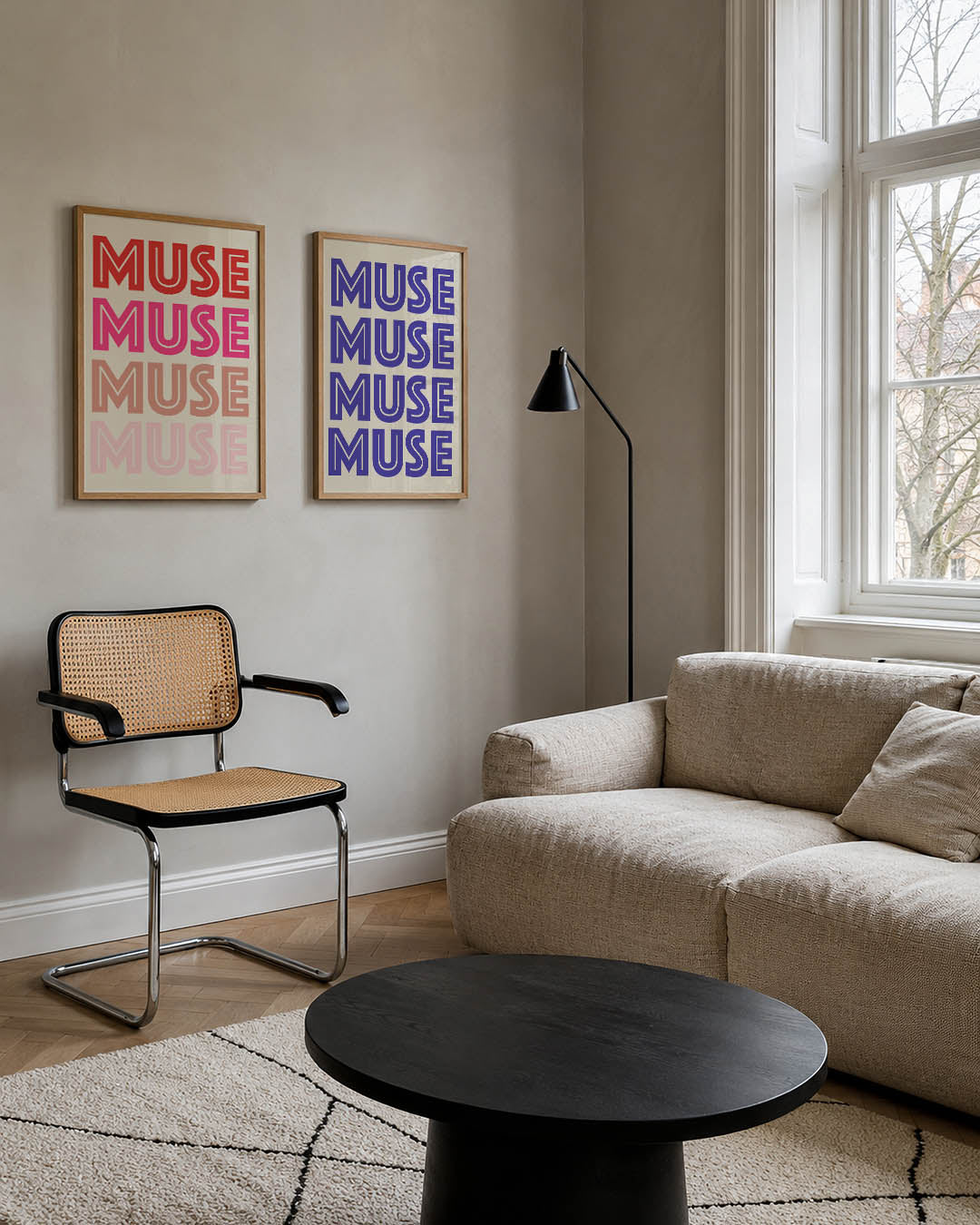Typografisch ritme Posterset