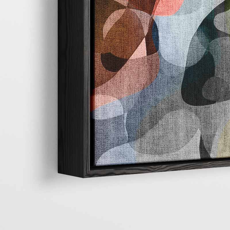 Kleurrijke Abstractie Kunstwerk-canvas-dibond-plexiglas-wanddecoratie-WallArtistic