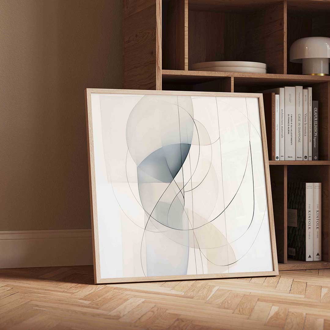 Abstracte vormen Poster