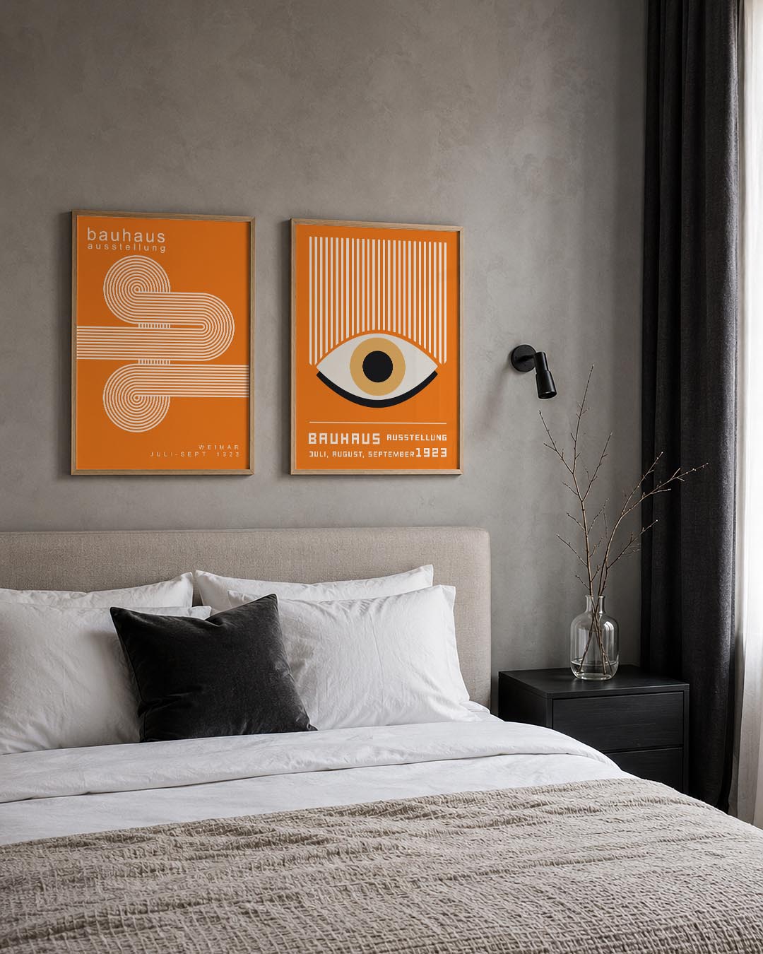 Lijnen en cirkelpatronen Posterset