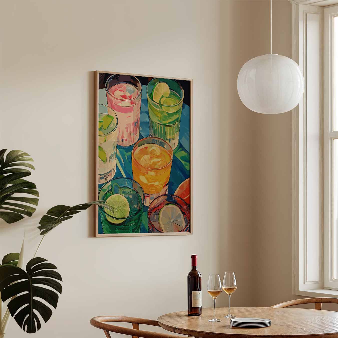 Verfrissende Zomer Cocktails Poster