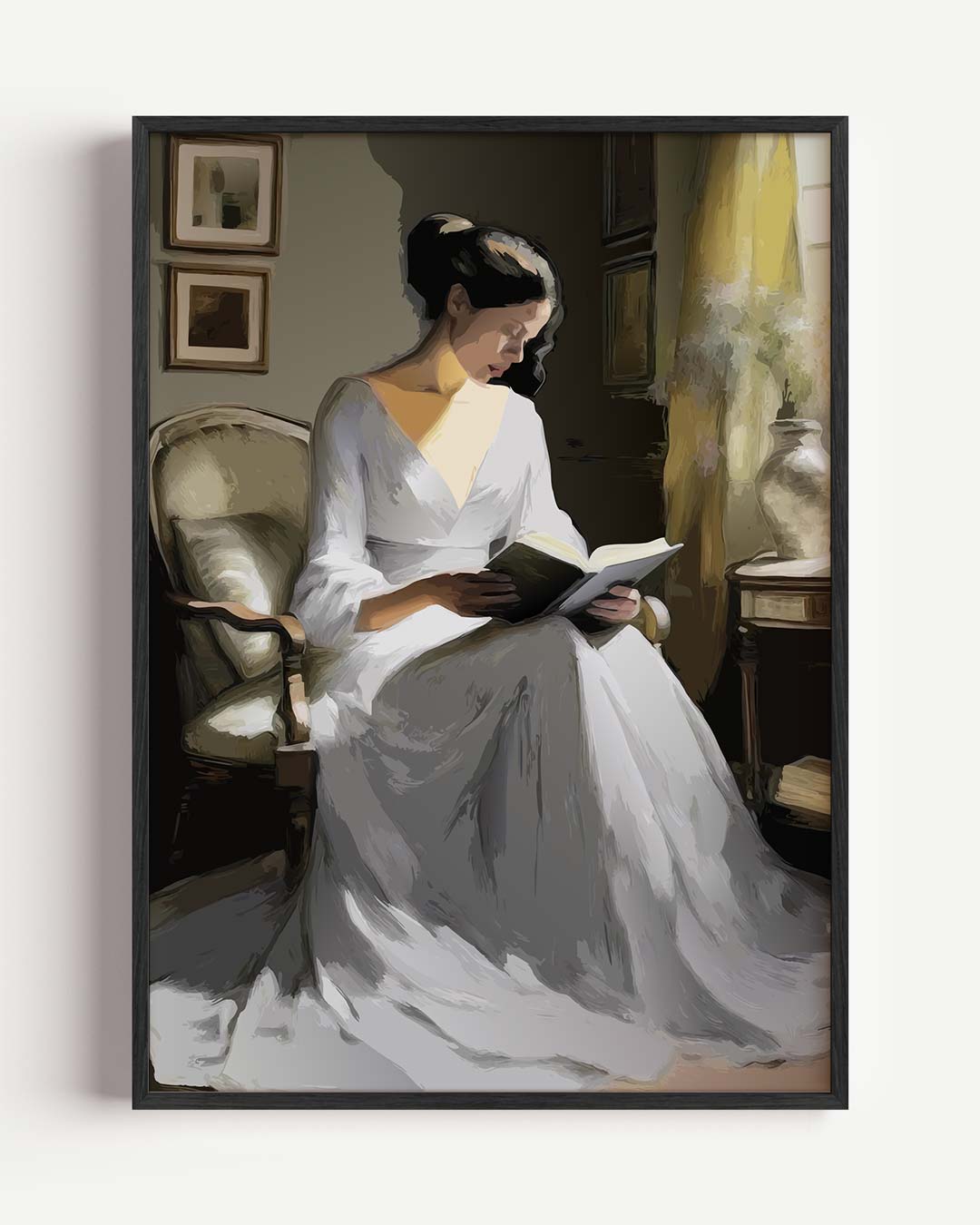 Elegante Leeshoek Poster