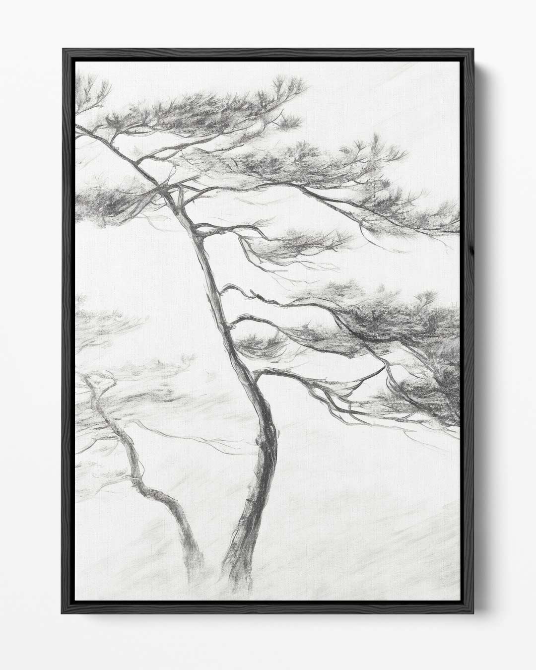 Elegante Dans van Dennenbomen Kunstwerk-canvas-dibond-plexiglas-wanddecoratie-WallArtistic