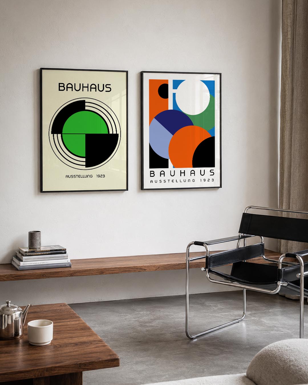 Cirkel en lijnen Posterset