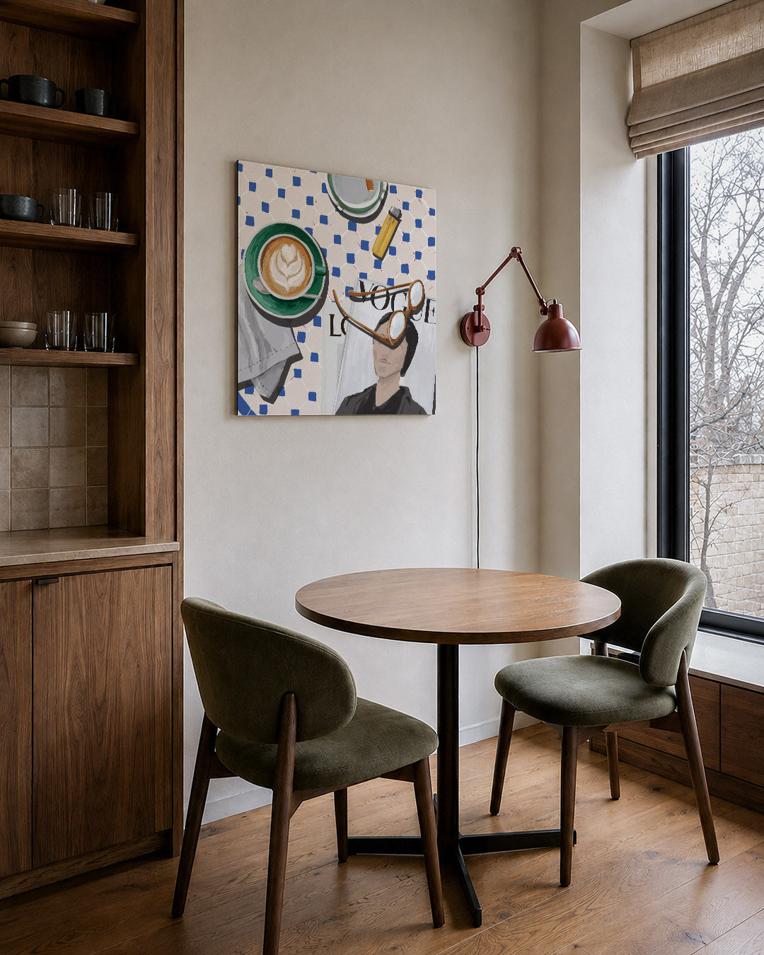 Dagelijkse momenten Kunstwerk