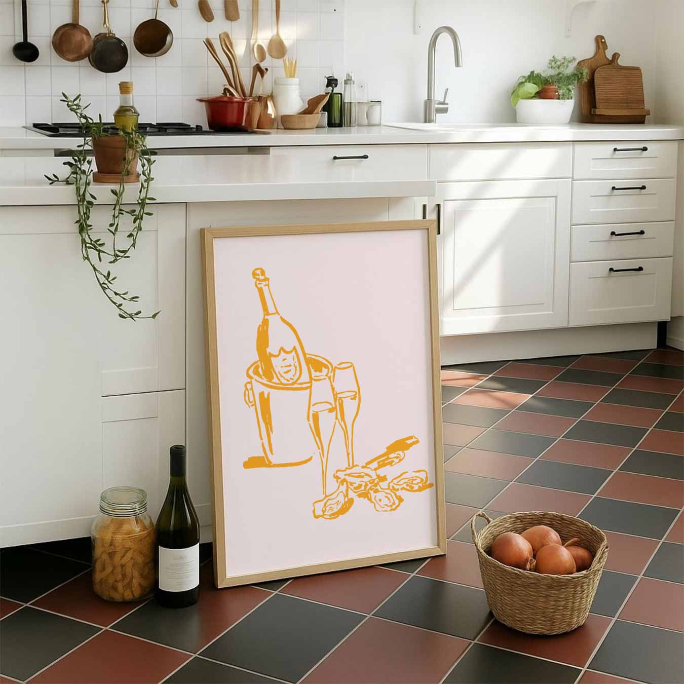 Luxe Champagne Moment Poster