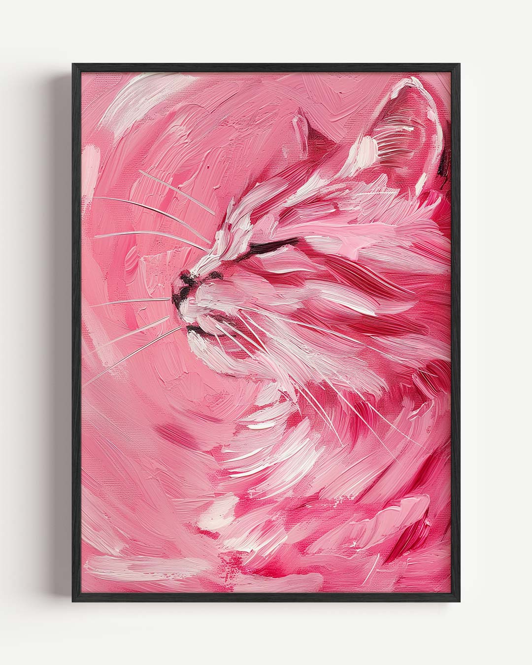 Dromerige Kattenkunst Poster