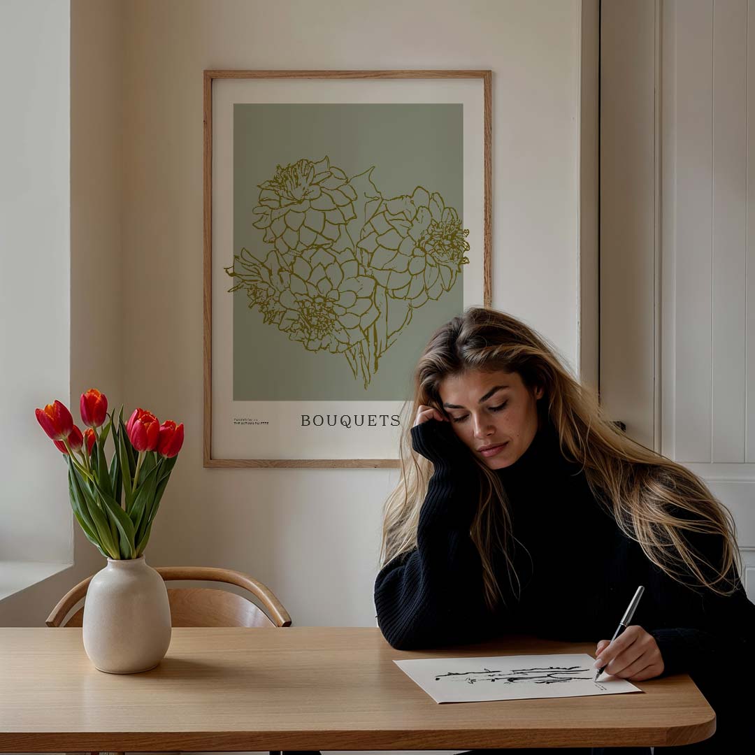 Bloemenpracht Poster-WallArtistic