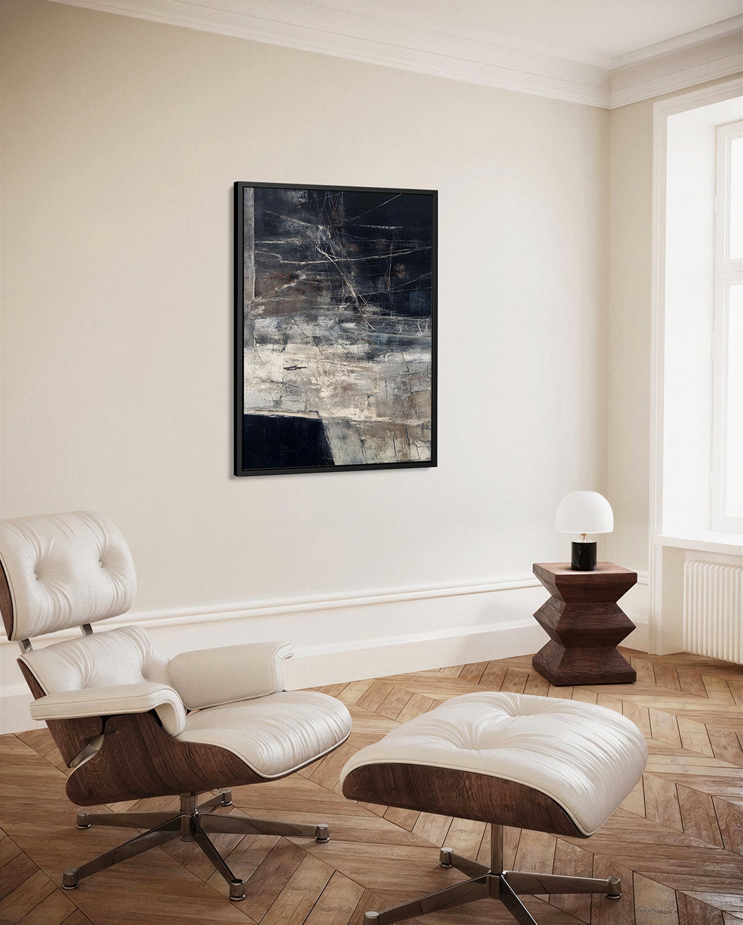 Gelaagde structuren Kunstwerk