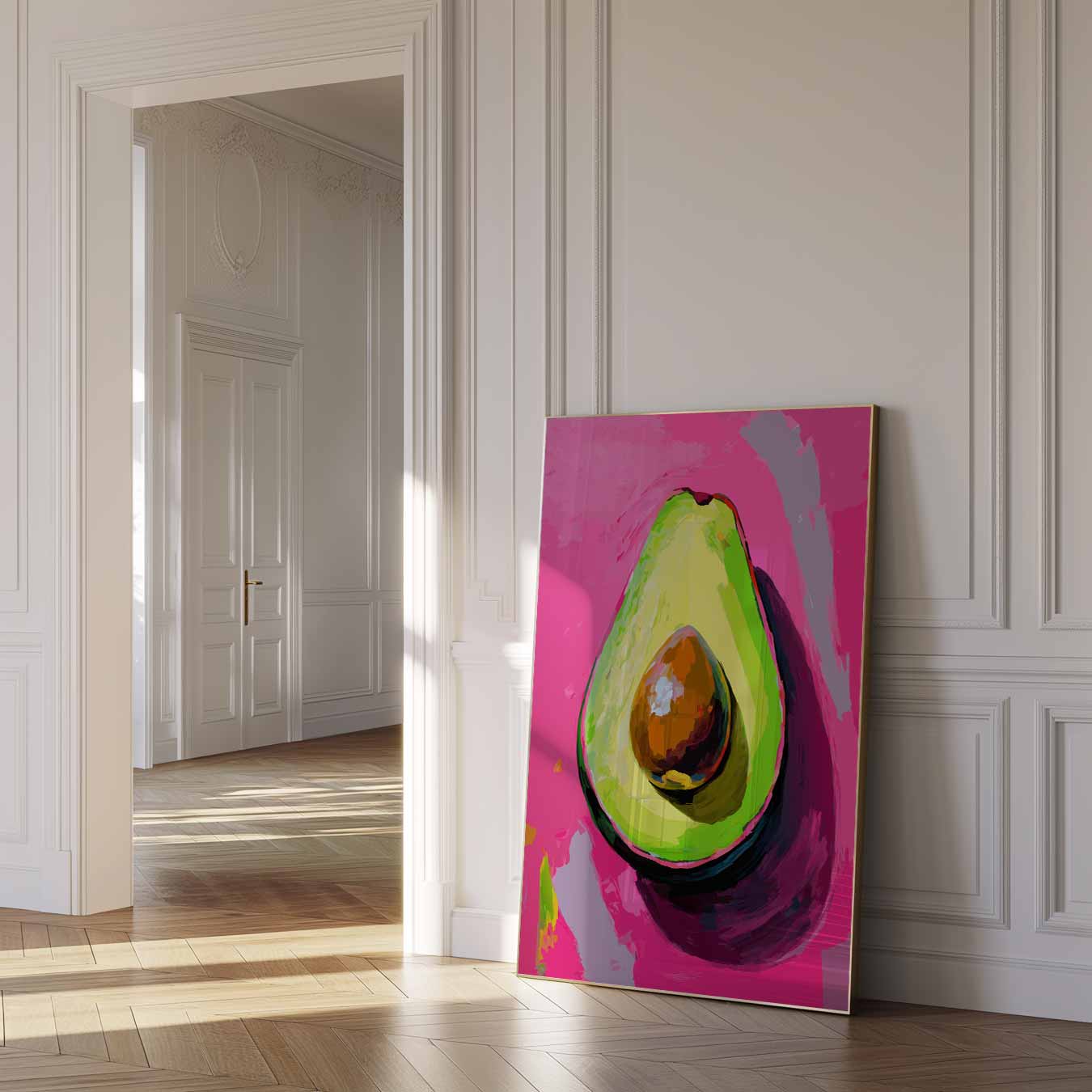 Avocado Pop Art Poster