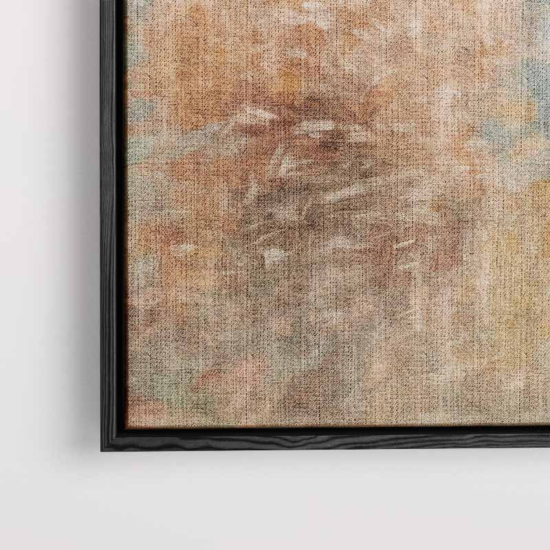 Zomers Veld in Pastel Kunstwerk-canvas-dibond-plexiglas-wanddecoratie-WallArtistic