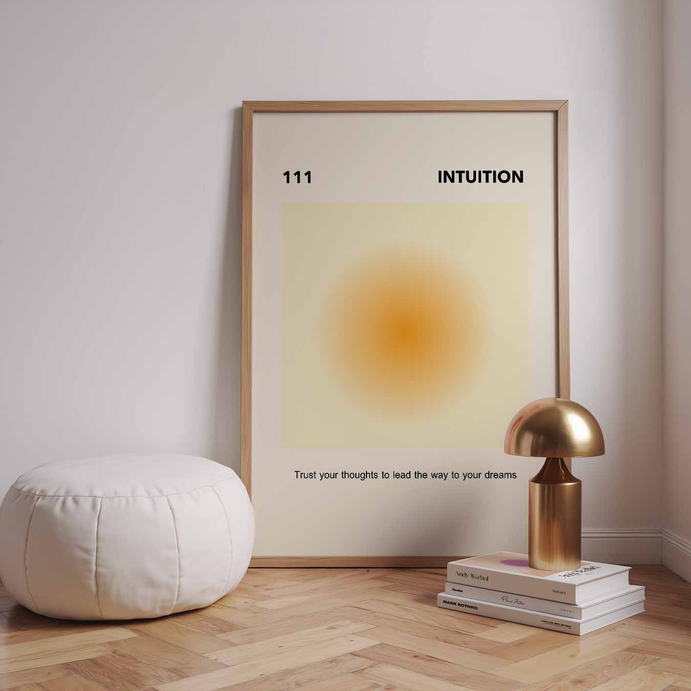Vertrouw op je intuïtie poster