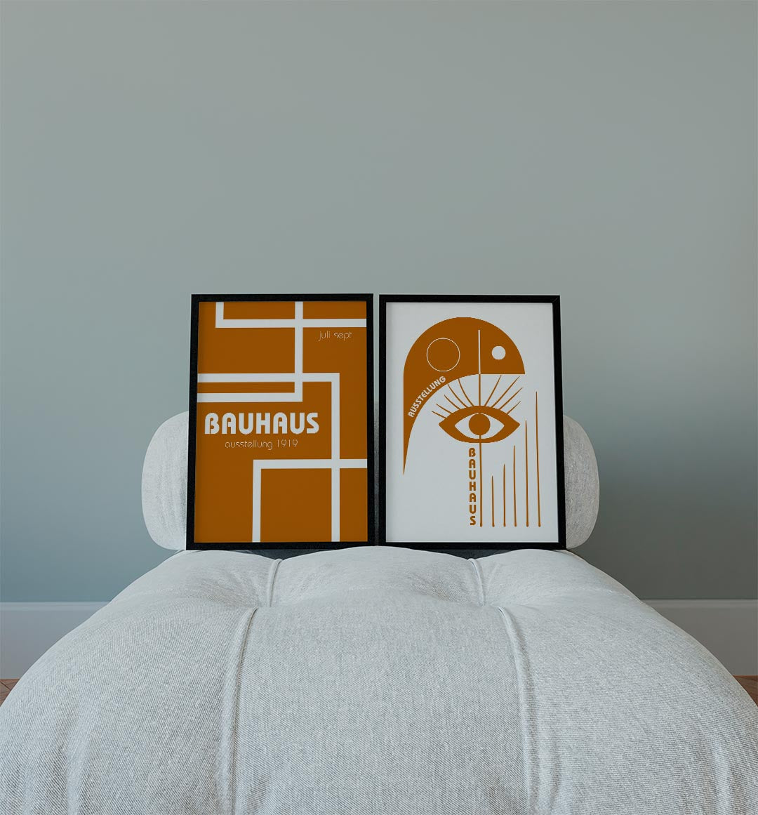 Lijnen en kleurvlakken Posterset