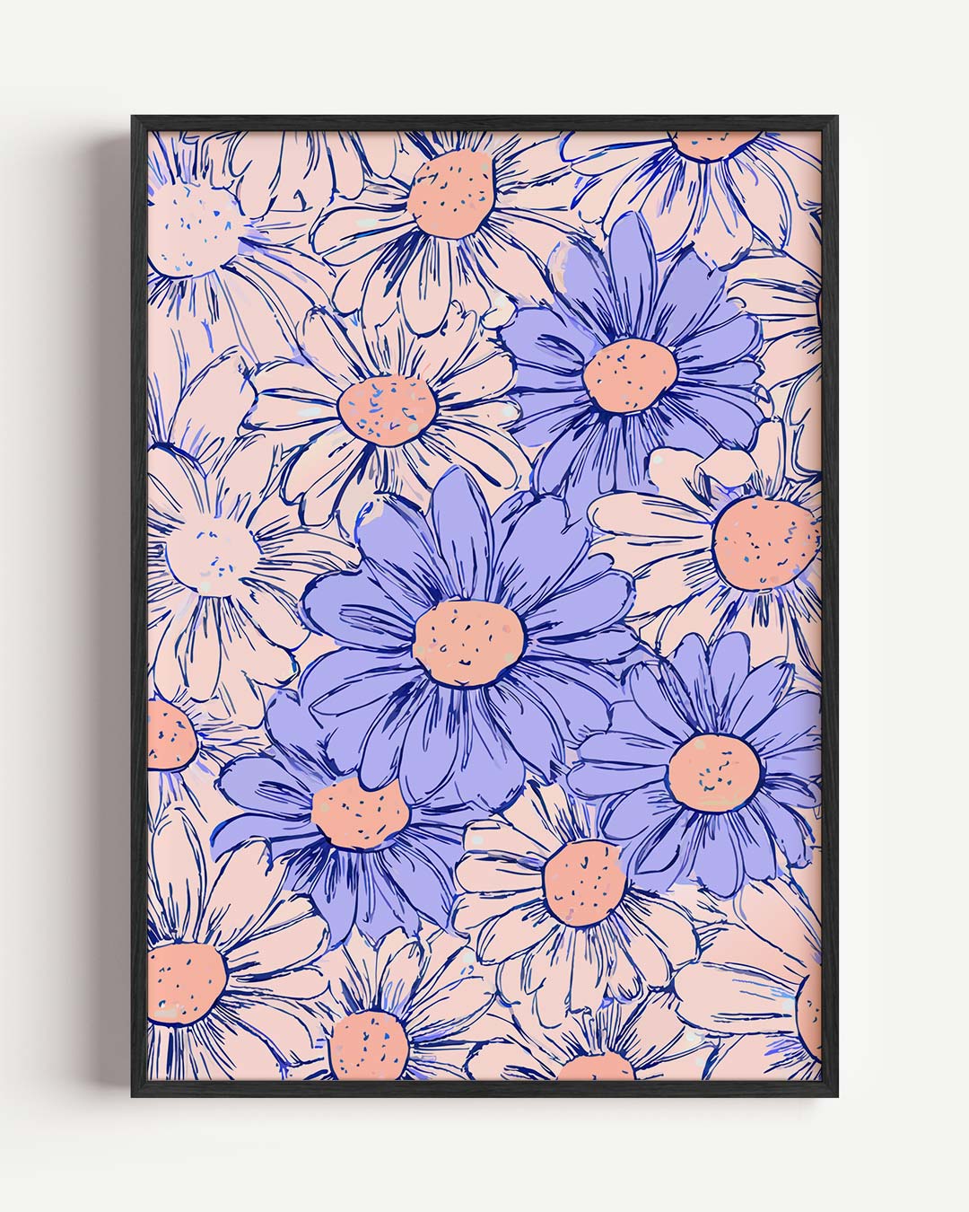 Vrolijke Bloemenpracht Poster
