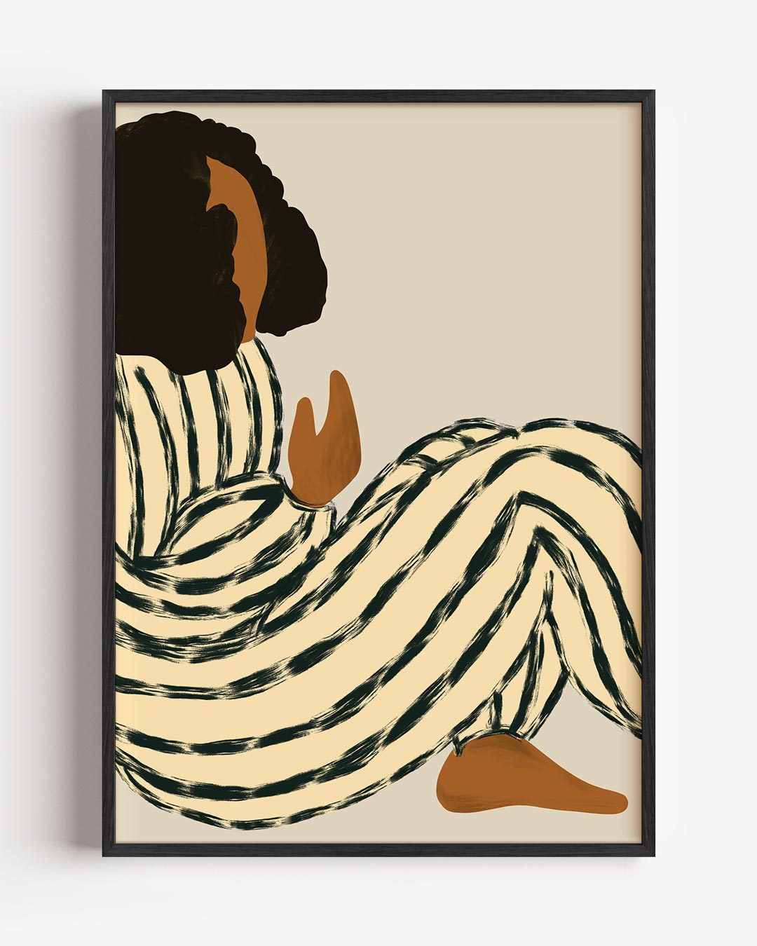 Relaxed Vibes in Stijl Poster-WallArtistic