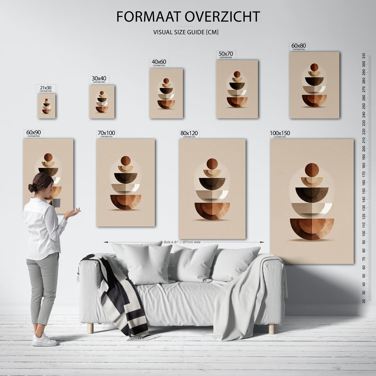 Geometrische vormen Poster