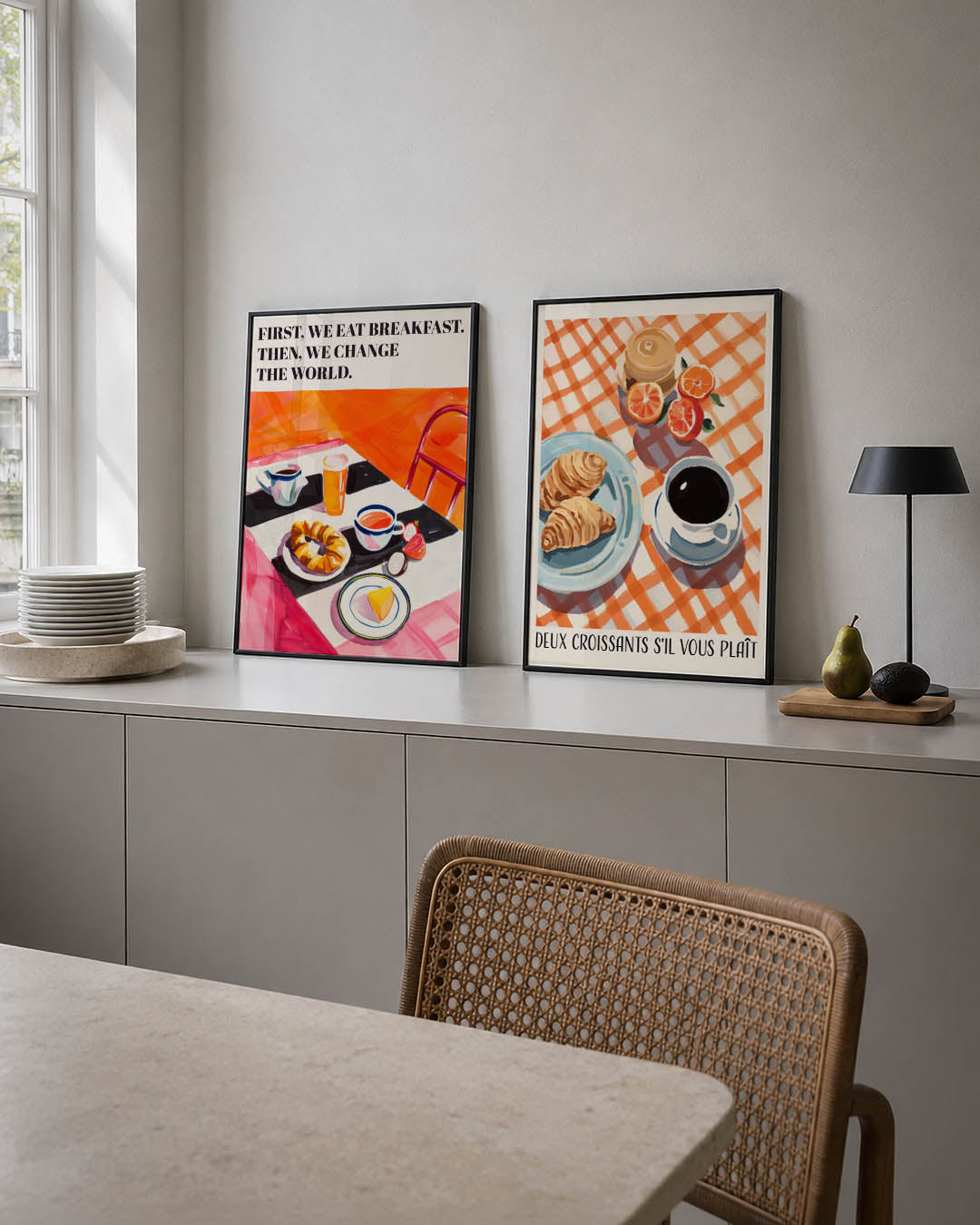 Ontbijt en inspiratie Posterset