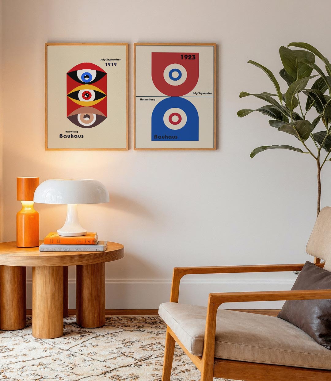 Oogvormen en kleuren Posterset