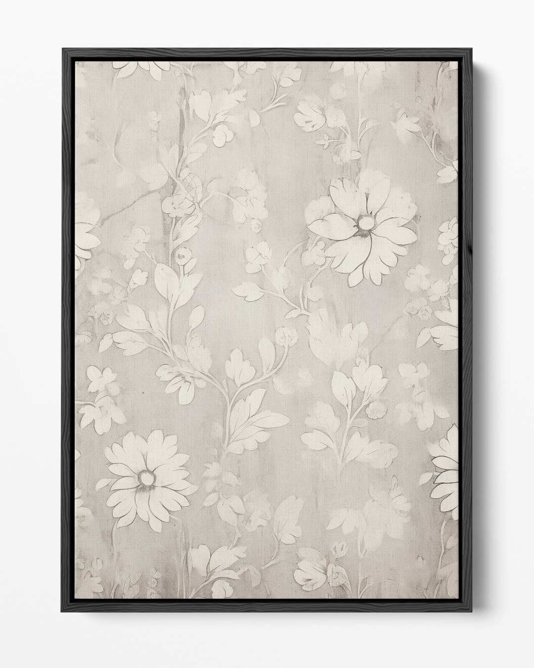 Zachte Bloemenfantasie Kunstwerk-canvas-dibond-plexiglas-wanddecoratie-WallArtistic