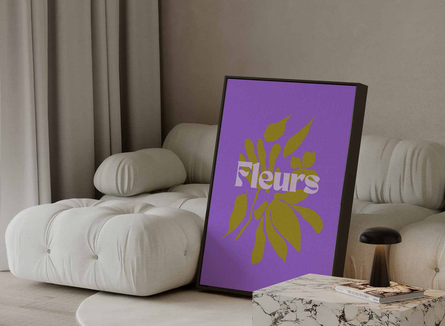 Vrolijke Bloemenpracht Kunstwerk-canvas-dibond-plexiglas-wanddecoratie-WallArtistic