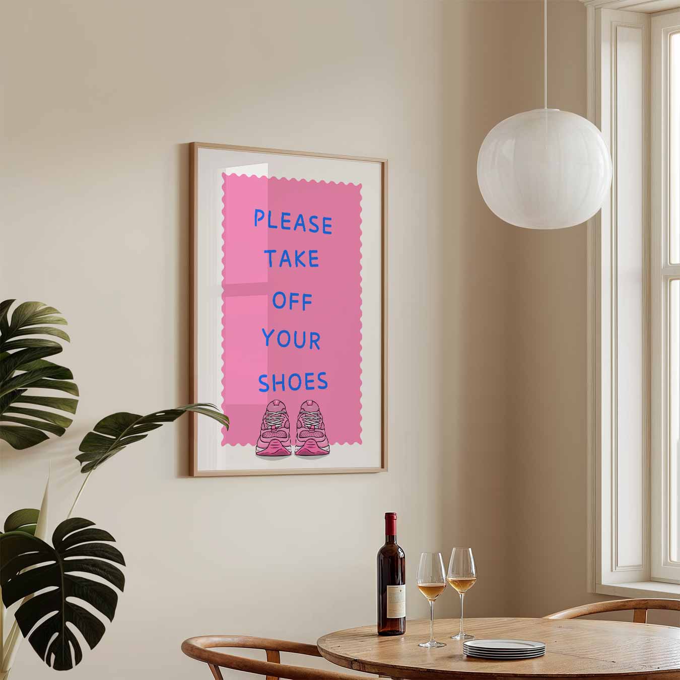 Stijlvolle Welkomstposter