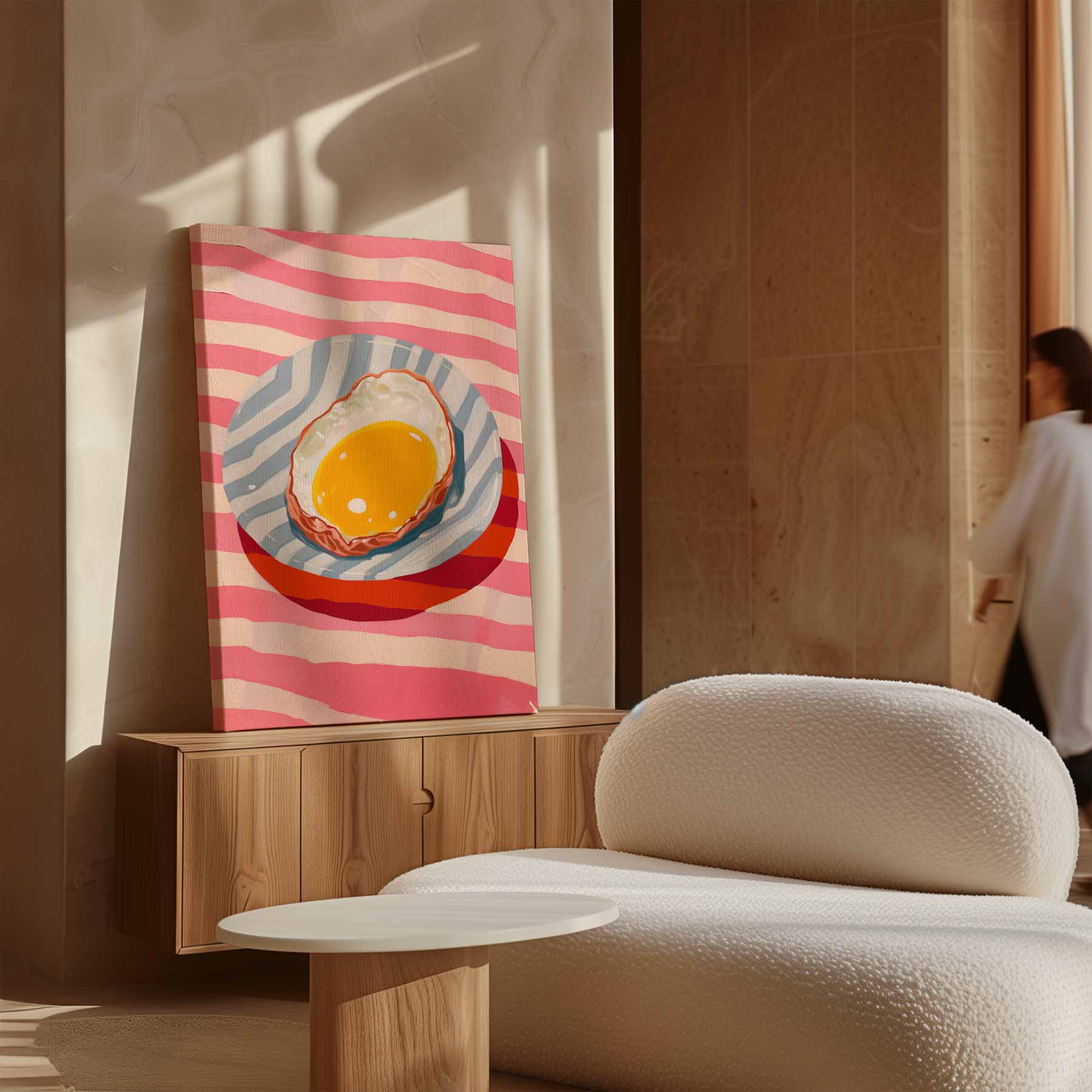 Zonnestraal op je Bord Kunstwerk-canvas-dibond-plexiglas-wanddecoratie-WallArtistic