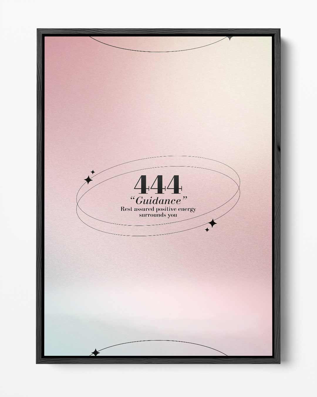 Inspirerende 444 Gids Poster Kunstwerk-canvas-dibond-plexiglas-wanddecoratie-WallArtistic