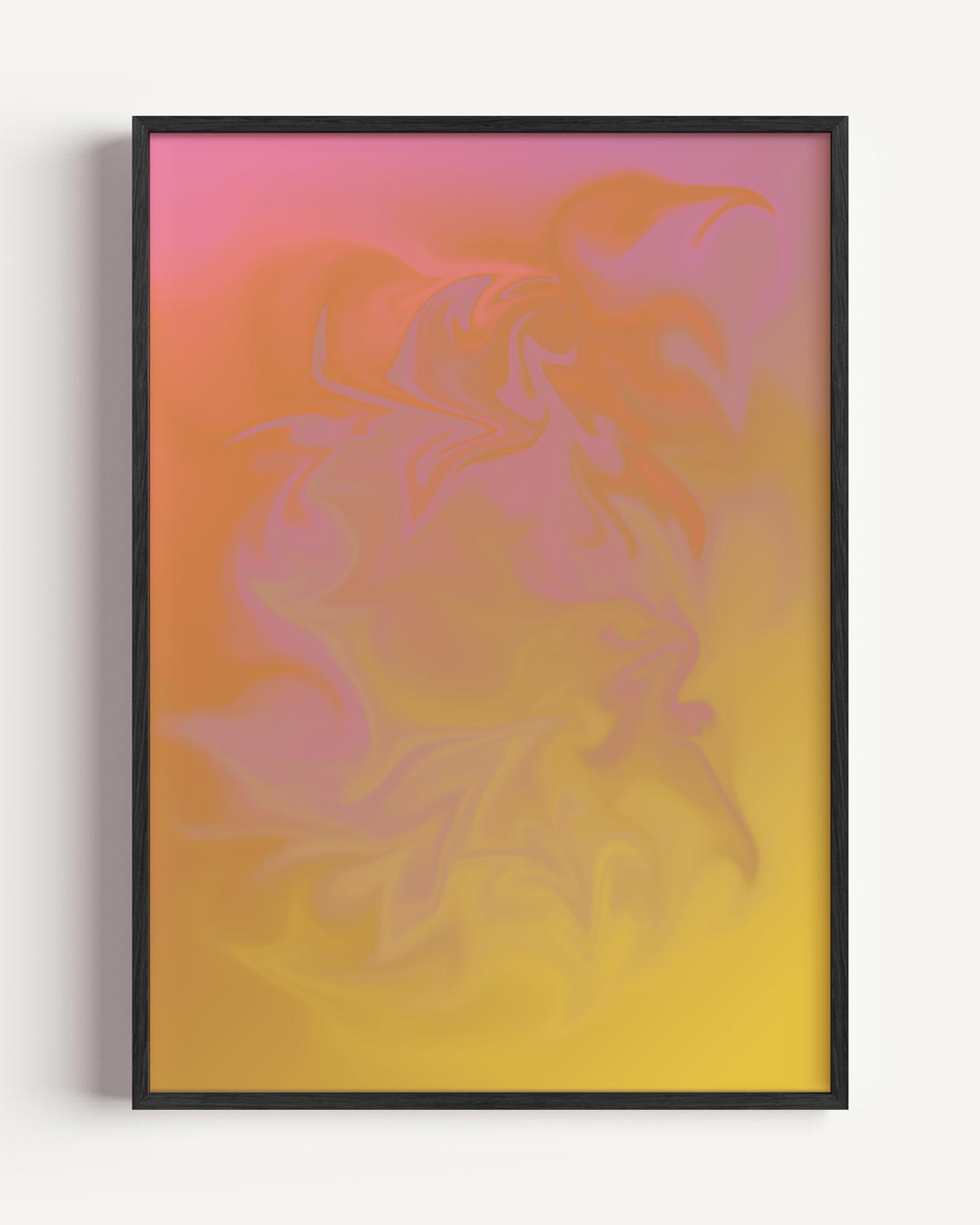 Zonsopgang Droomlandschap Poster-WallArtistic