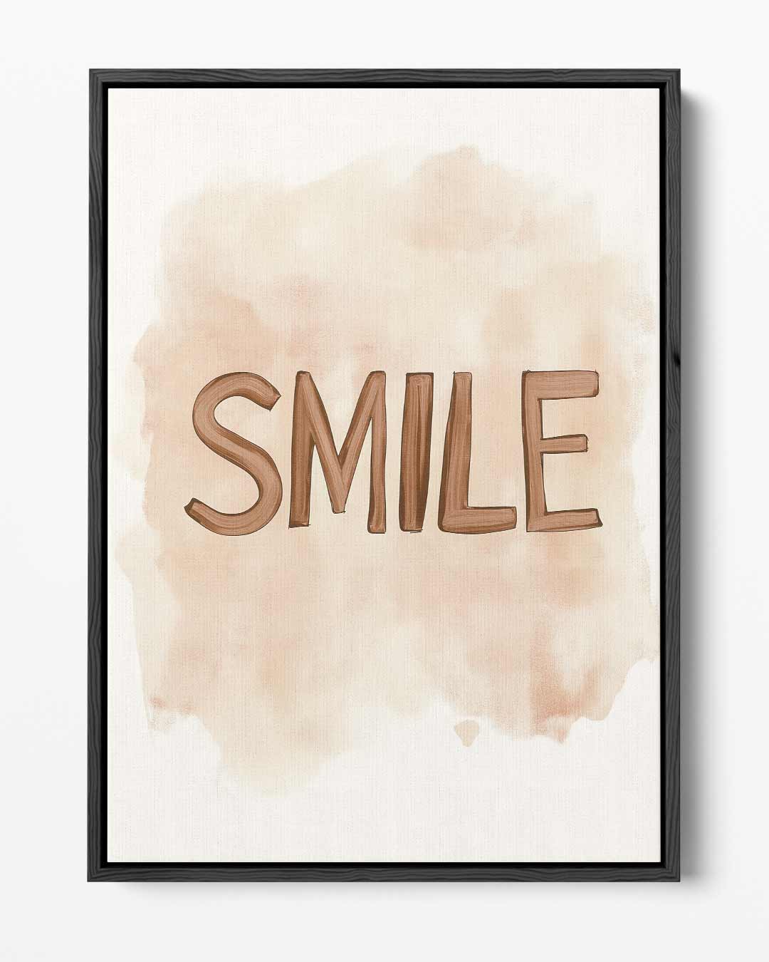 Lachende Belettering Kunstwerk-canvas-dibond-plexiglas-wanddecoratie-WallArtistic