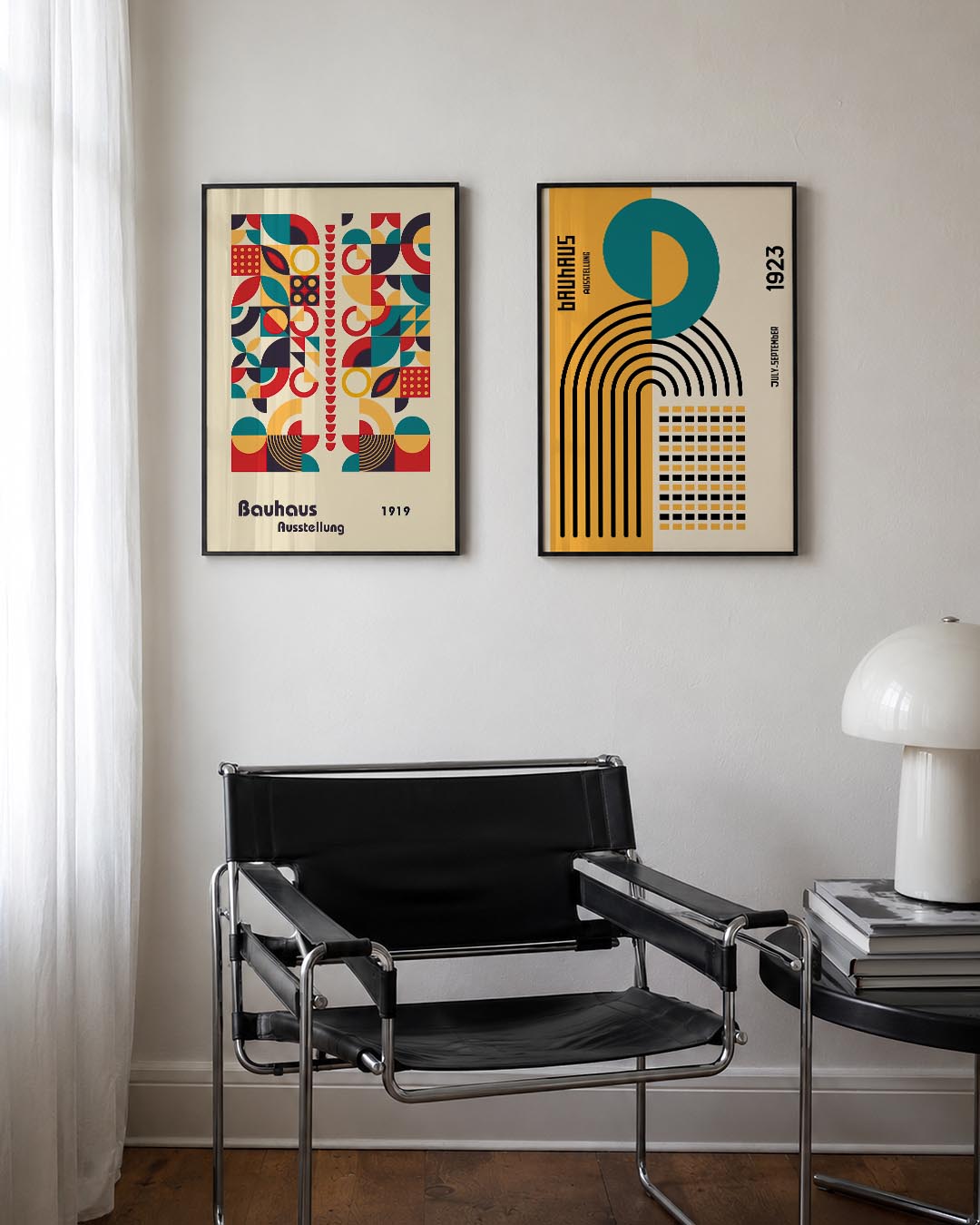 Vormen en vlakkenspel Posterset