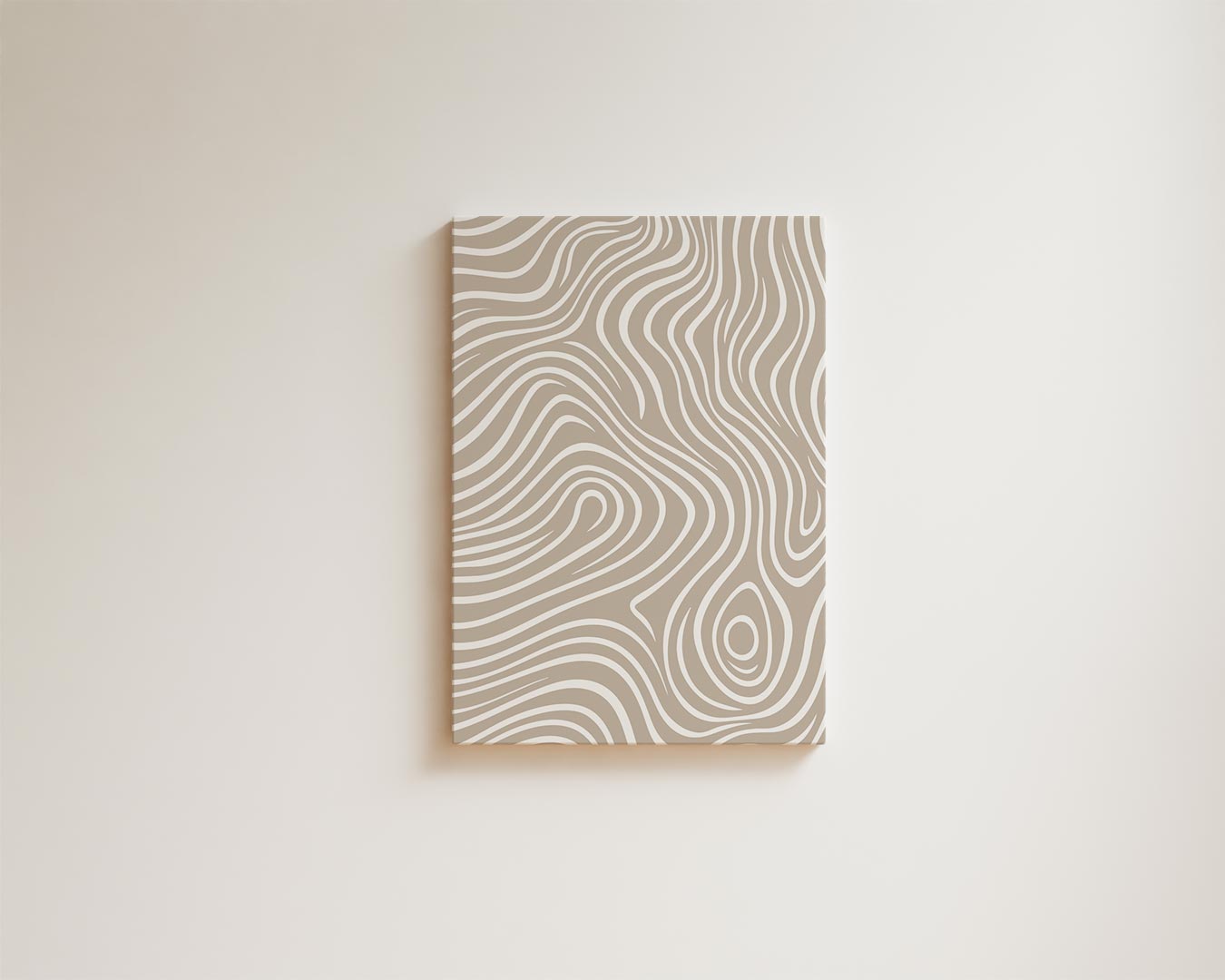 Houten Spiralen Wanddecor Kunstwerk-canvas-dibond-plexiglas-wanddecoratie-WallArtistic