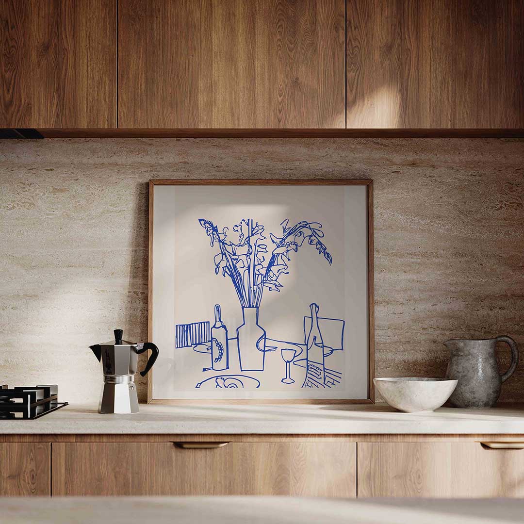 Stilleven met bloemen Poster