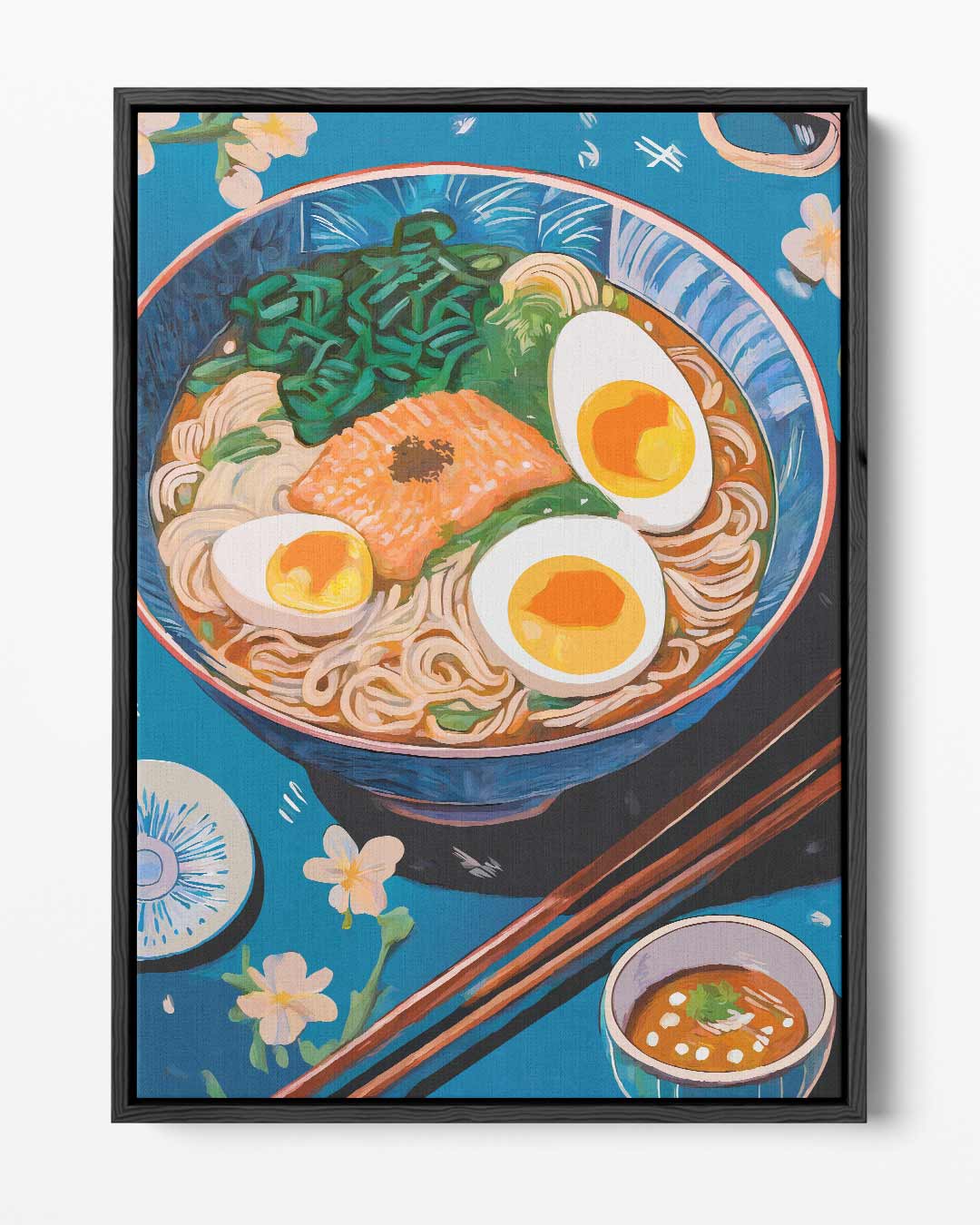 Kleurrijke Ramen Illustratie Kunstwerk-canvas-dibond-plexiglas-wanddecoratie-WallArtistic