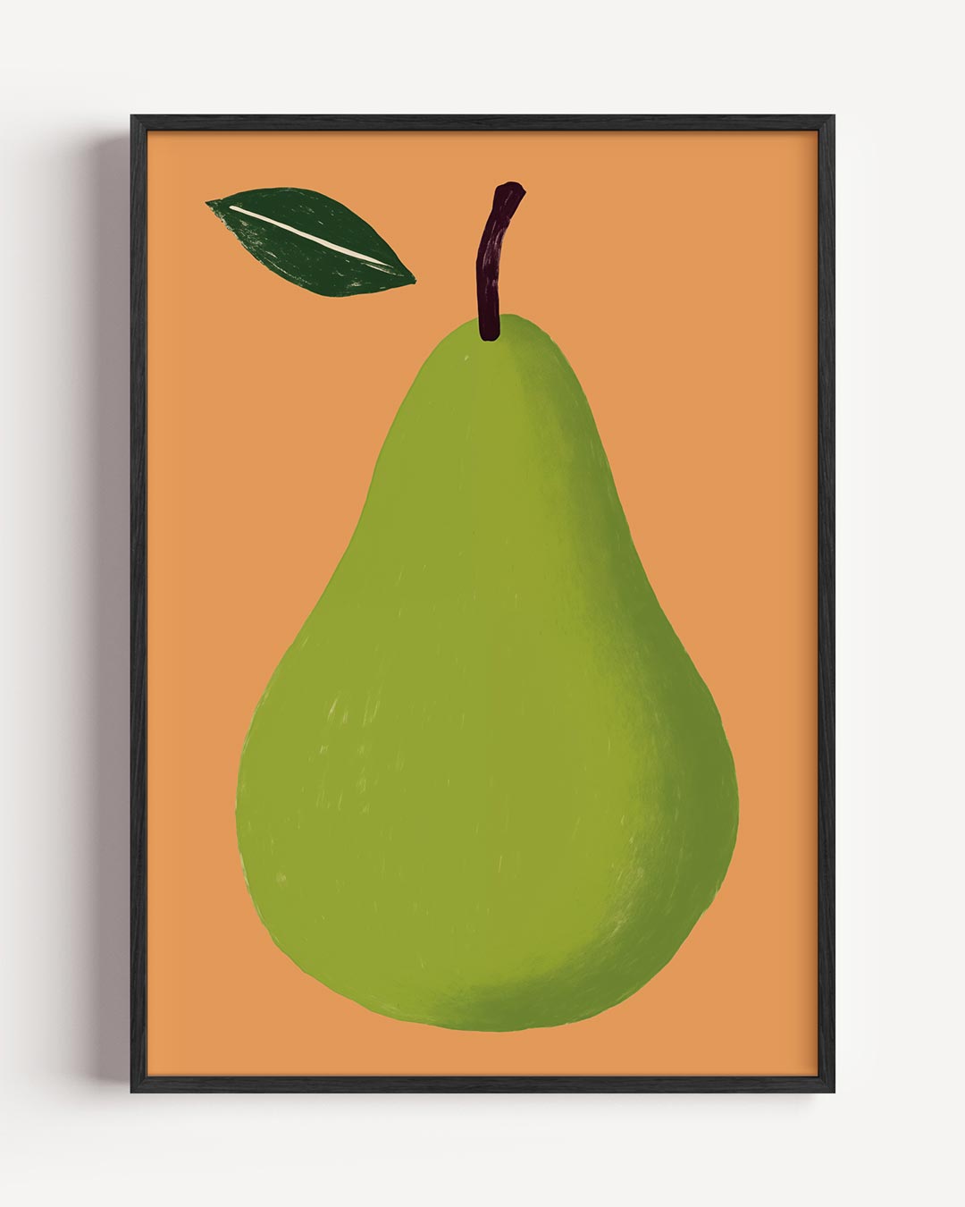 Vrolijke Peer Poster-WallArtistic