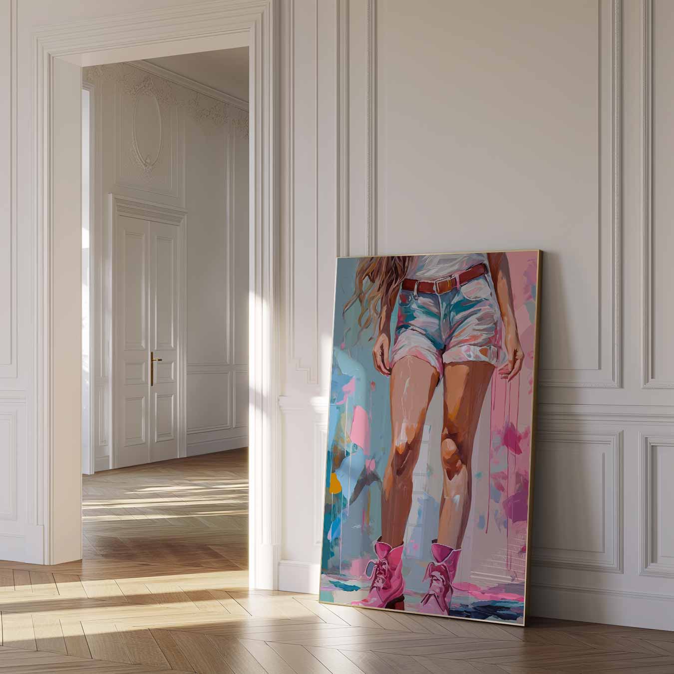 Stijlvolle Zomer Vibes Poster