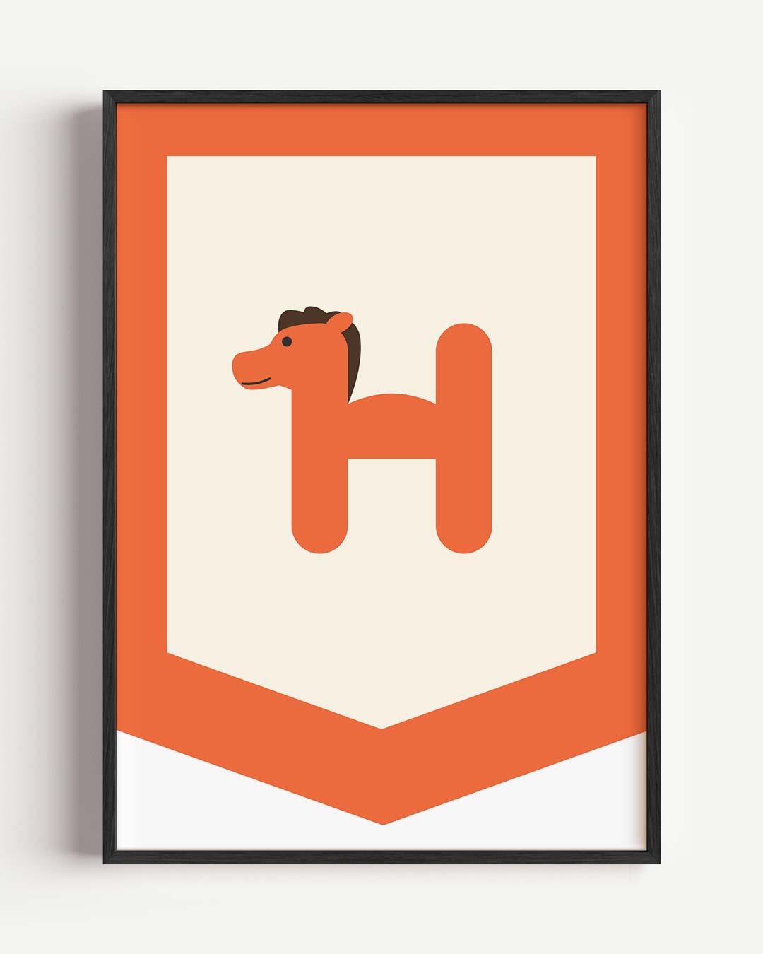 Vrolijke Paardenposter
