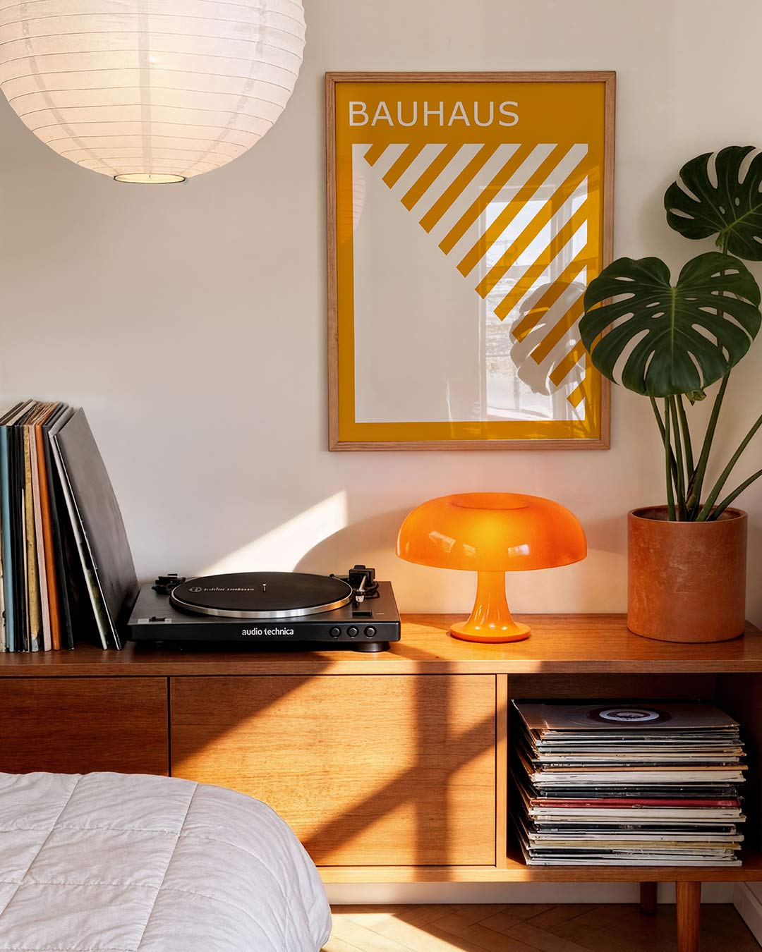 Diagonal lijnen Poster