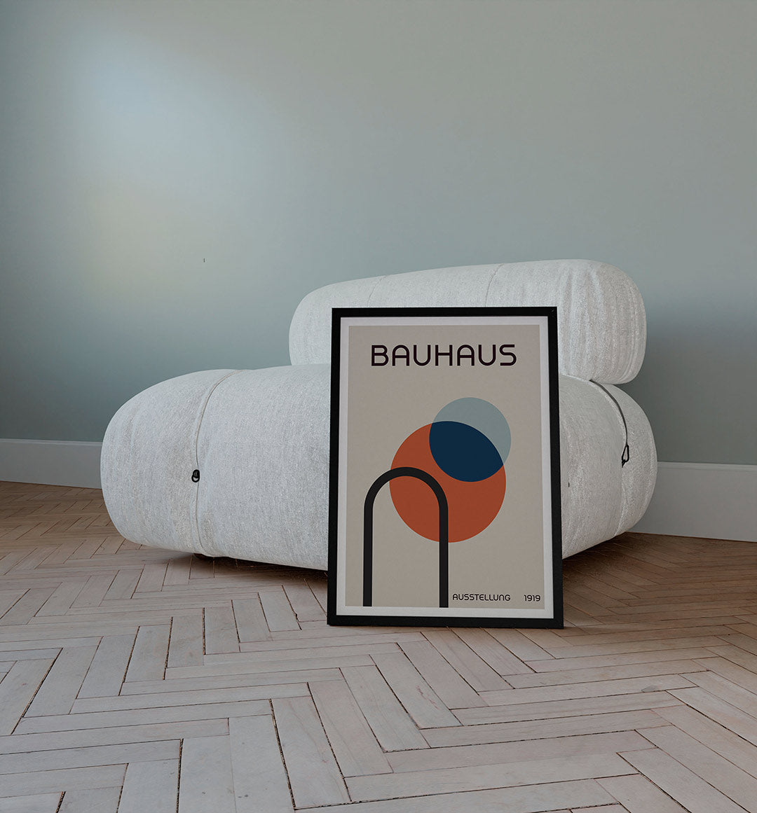 Vorm en kleurvlakken Poster