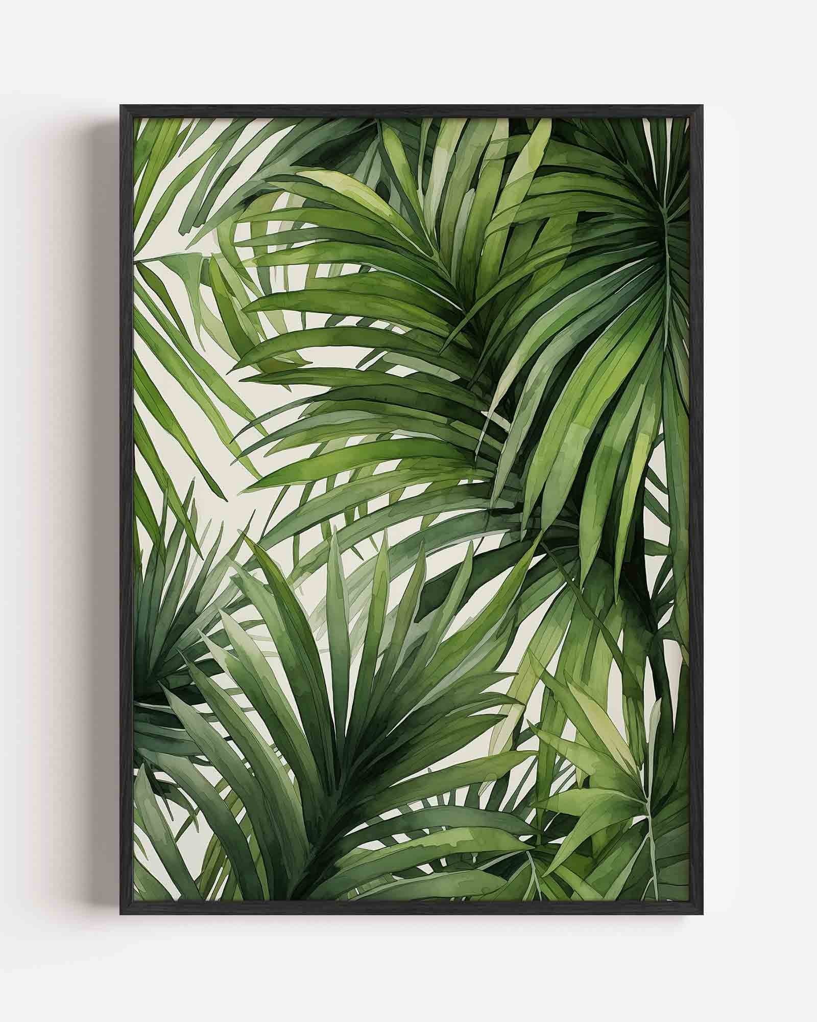 Groene bladeren Poster