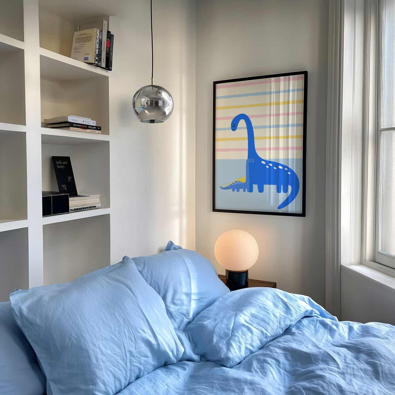 Schattige Dino Vrienden Poster