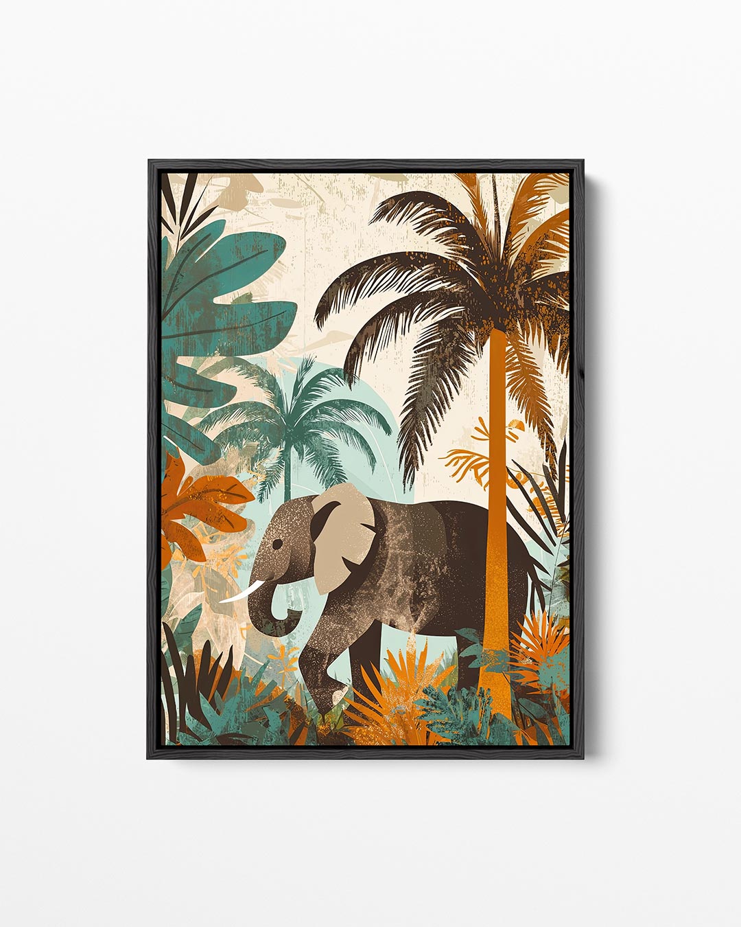 Jungle olifant Kunstwerk