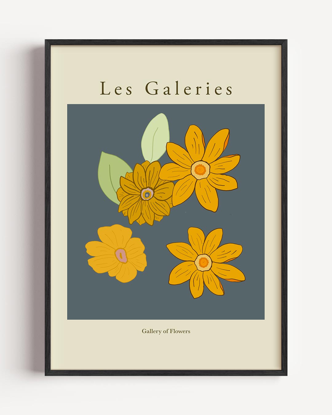 Bloemen Galerij Poster-WallArtistic