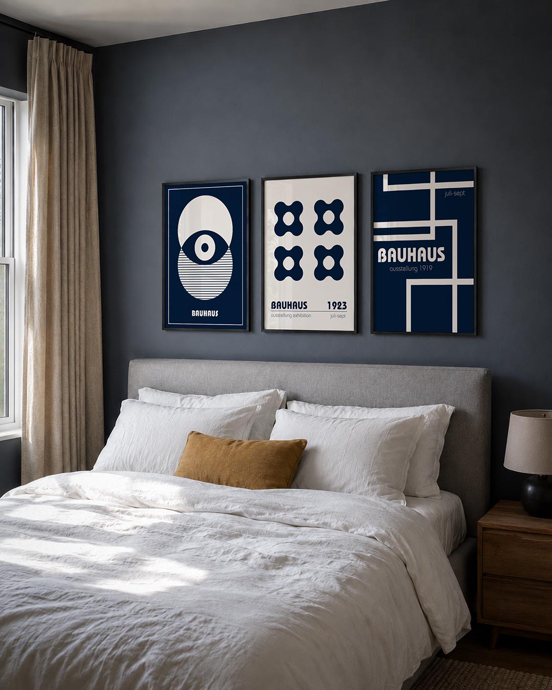 Cirkel en strepen Posterset