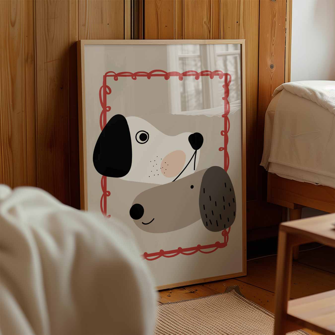 Vrolijke Vriendjes Hondenposter