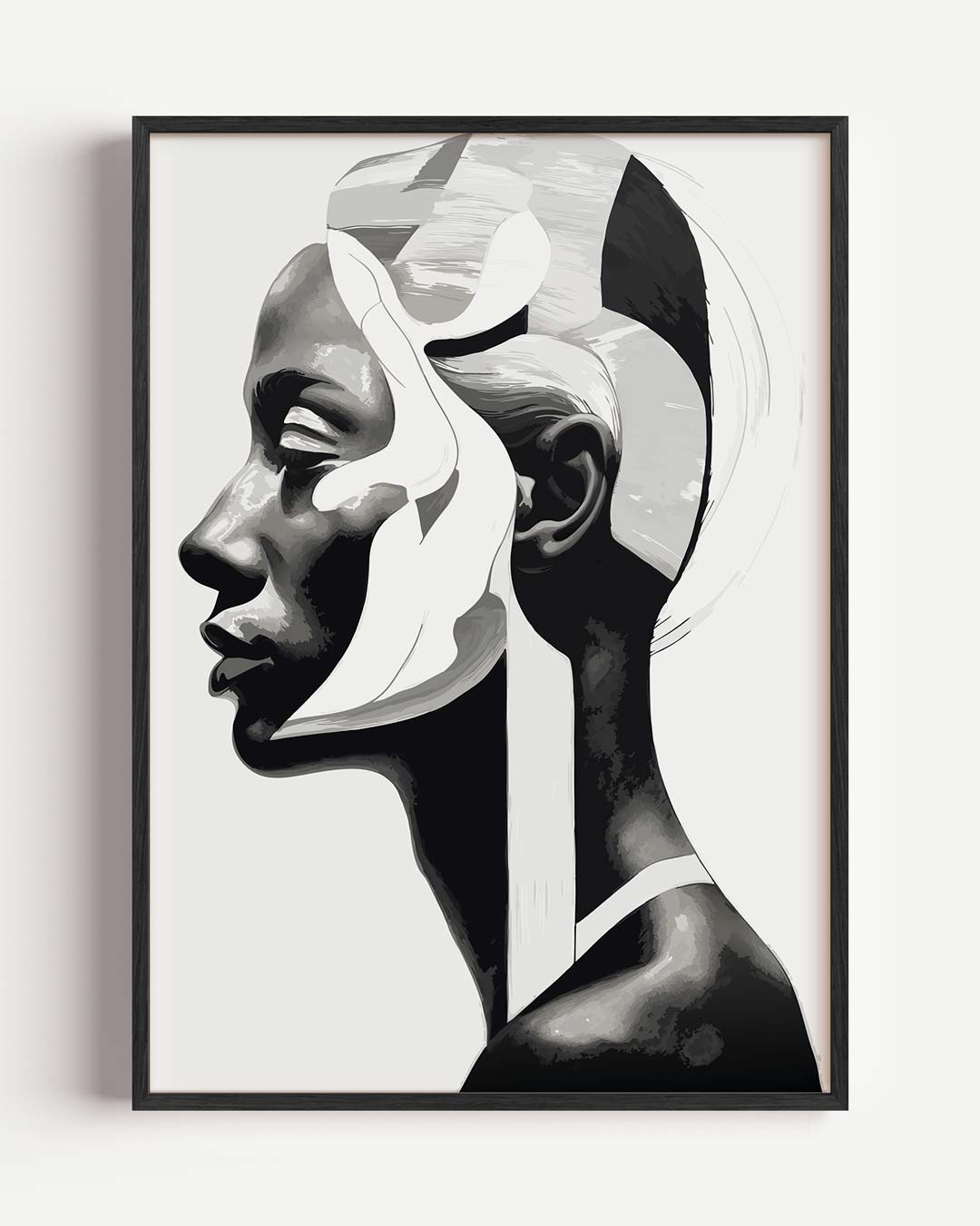 Abstracte Elegantie Poster