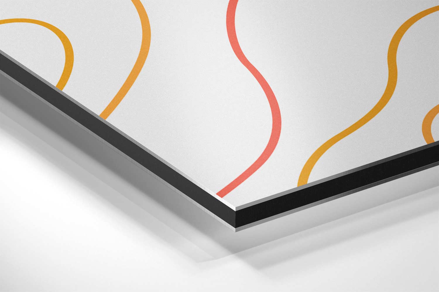 Vloeiende Kleuren Chaos Kunstwerk-canvas-dibond-plexiglas-wanddecoratie-WallArtistic