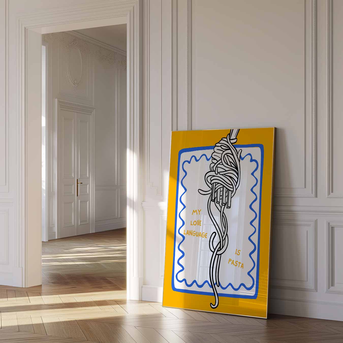 Pasta Liefdestaal Poster