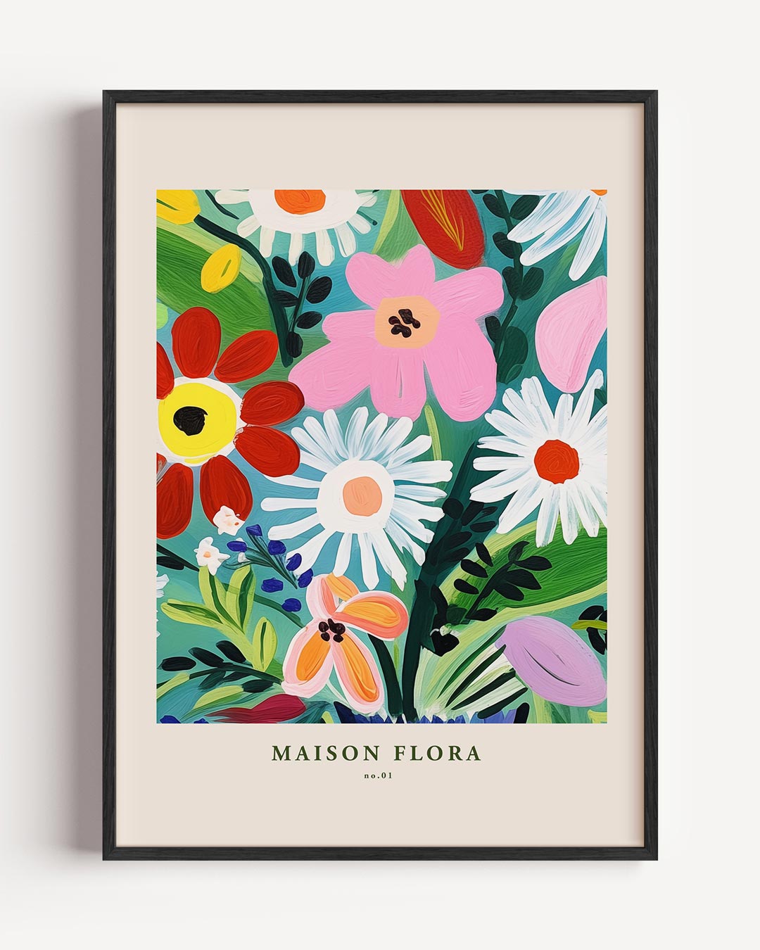 Bloemenpracht Kunstposter-WallArtistic