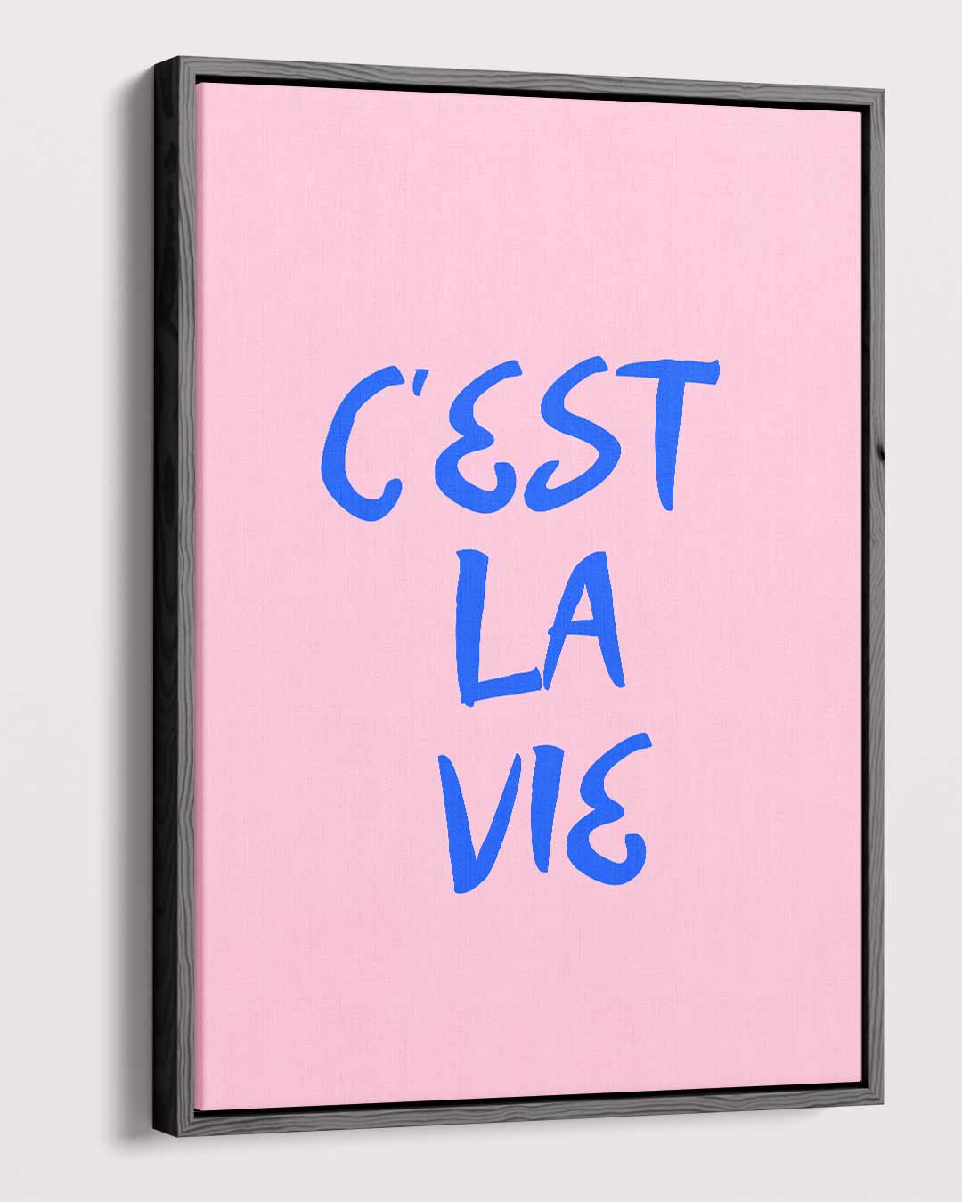 C'est La Vie Wanddecoratie Kunstwerk-canvas-dibond-plexiglas-wanddecoratie-WallArtistic